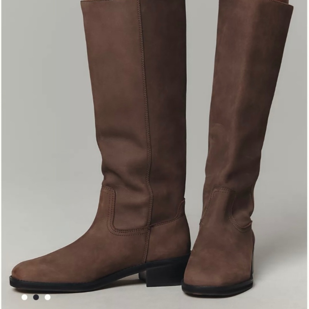 Anthropologie Silent D Barnyard Riding Boots Size 8/ EU39 NIB - Picture 2 of 15